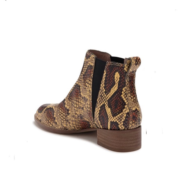 NEW Madewell The Carina Boot Snake Embossed MA599 SZ 7.5 - Picture 2 of 9